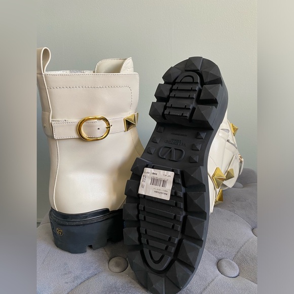 VALENTINO GARAVANI Rockstud Leather Boots - Picture 5 of 6